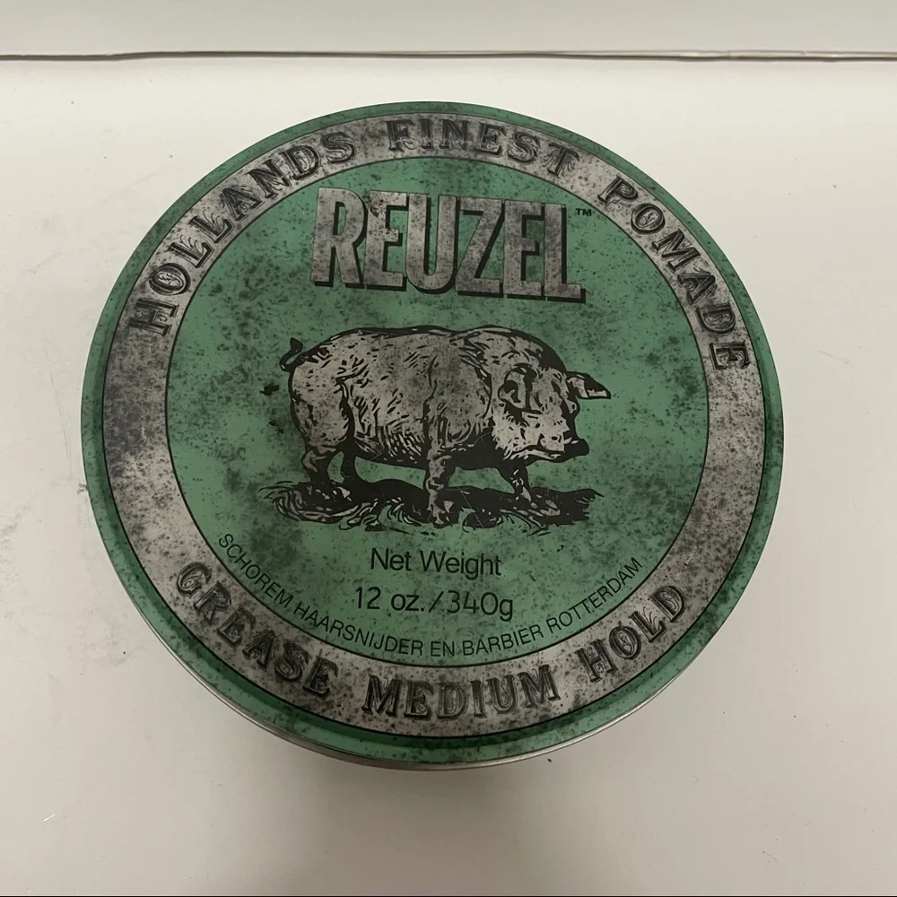 Reuzel Grease Medium Hold Pomade 12 OZ HTF